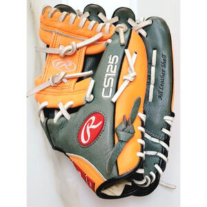 RAWLING CS125 CS 115 BASEBALL GLOVE 11.5 CUSTOM SERIES BOYS